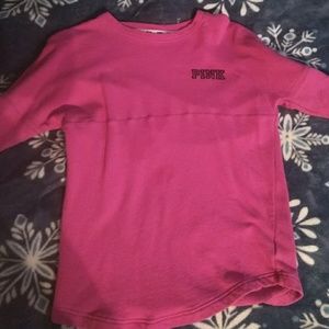 Victoria's Secret Pink Spirit Jersey Sweatshirt
